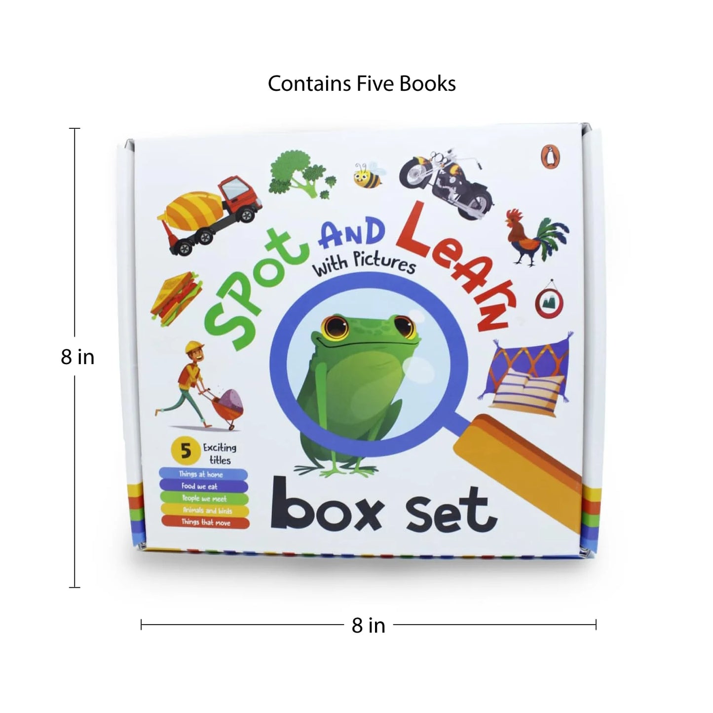 Spot and Learn with Pictures Box Set for kids (Age 0-3 Years) – Bright ...